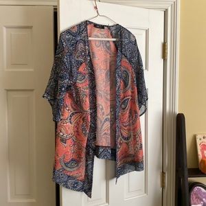 Kimono style top for over T-shirt or other